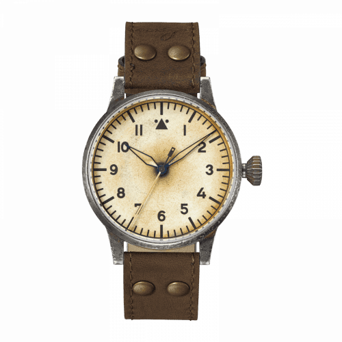 Laco Pilot Watch Original Venedig Erbstück Stainless Steel / Superluminova 861943