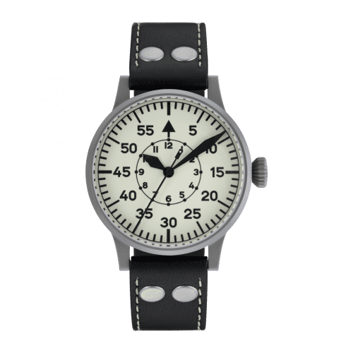 Laco Pilot Watch Original Wien Stainless Steel / Superluminova 861893