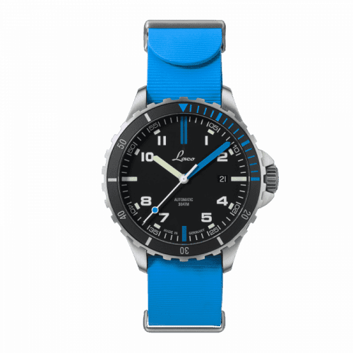 Laco Squad Watch Atlantik.RB / Stainless steel / Black 862108.RB