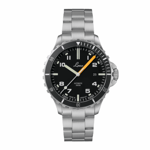 Laco Squad Watch Himalaya MB / Stainless Steel / Black 862106.MB