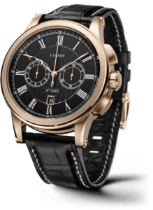 Leroy Automatic Deck Chronograph Pink Gold Black LL203/2