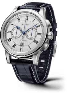Leroy Automatic Deck Chronograph White Gold Silver LL202/1