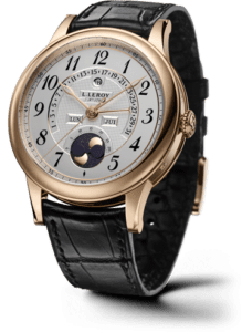 Leroy Osmior Retrograde Perpetual Date Pink LL103/1