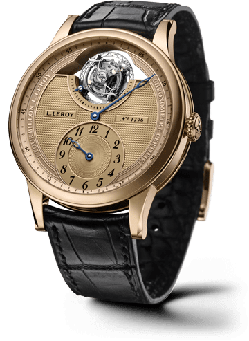 Leroy Osmior Tourbillon Automatic Regulator Champagne LL106/3