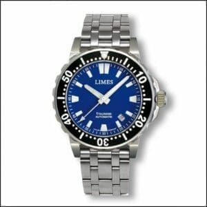 Limes 1Tausend Automatic Blue - steel bracelet U8787B-LA2.7