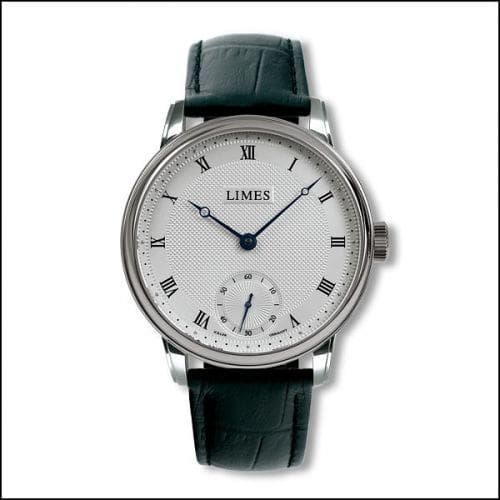 Limes Pharo Cartouche H - 6498 Standard - Black leather strap U6282C-LH1.1