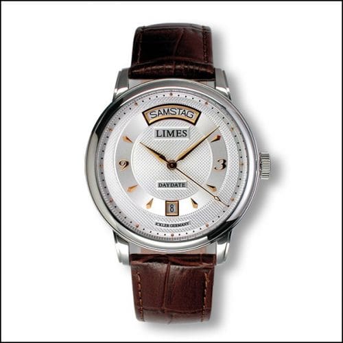 Limes Pharo DayDate - Two-tone / brown leather strap U6282C-LA2.2