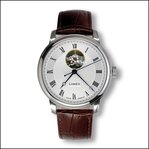 Limes Pharo Open Balance - Roman / brown leather strap U6282C-LA3.4