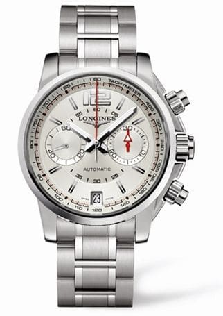 Longines Admiral Chronograph Silver L3.666.4.76.6
