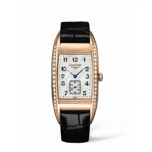 Longines BelleArti 27.3 Pink Gold Diamond L2.694.9.83.4