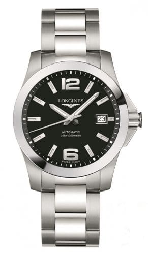 Longines Conquest 39 Automatic Black L3.676.4.58.6