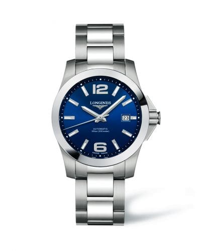 Longines Conquest 39 Automatic Blue L3.676.4.99.6