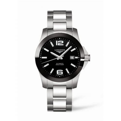 Longines Conquest Automatic 39 Ceramic L3.655.4.56.6