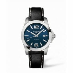 Longines Conquest Automatic 41mm Blue Leather L3.658.4.96.0