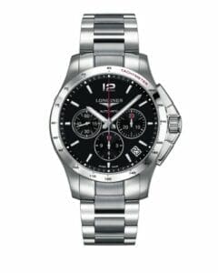 Longines Conquest Chronograph Automatic 44.5mm Black L3.697.4.56.6