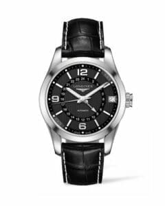 Longines Conquest Classic 42 GMT Stainless Steel / Black L2.799.4.56.3