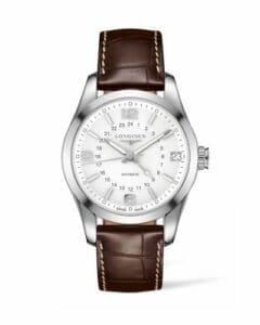 Longines Conquest Classic 42 GMT Stainless Steel / Silver L2.799.4.76.3