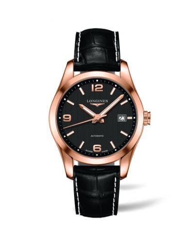 Longines Conquest Classic Automatic 40 Red Gold / Black L2.785.8.56.3
