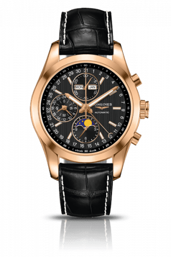 Longines Conquest Classic Moonphase Red Gold / Black L2.798.8.52.3