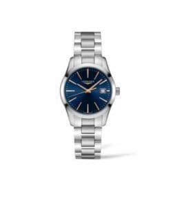 Longines Conquest Classic Quartz 34 Stainless Steel / Blue L2.386.4.92.6