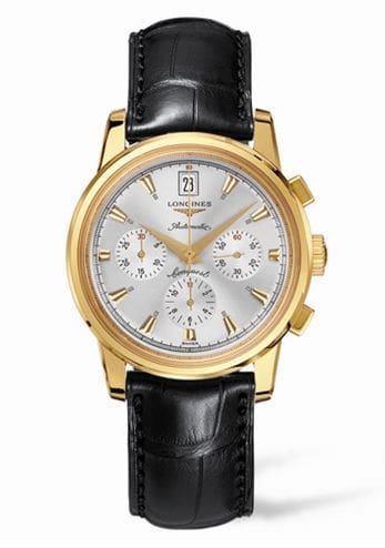 Longines Conquest Heritage Chronograph Yellow Gold L1.641.6.72.4