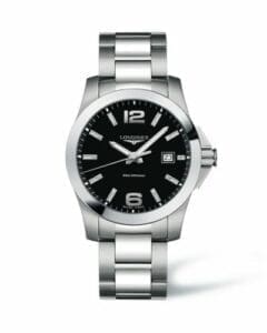 Longines Conquest Quartz 41mm Black L3.659.4.58.6