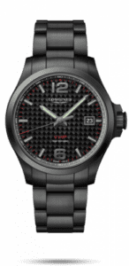 Longines Conquest V.H.P. 43 PVD / Carbon / Bracelet L3.726.2.66.6