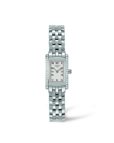 Longines DolceVita 16 Quartz Stainless Steel Diamond Arabic L5.158.0.73.6
