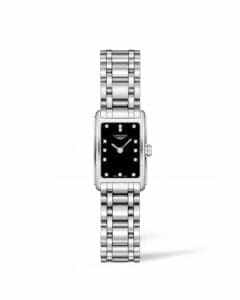Longines DolceVita 17.4 Quartz Stainless Steel / Black / Bracelet L5.258.4.57.6