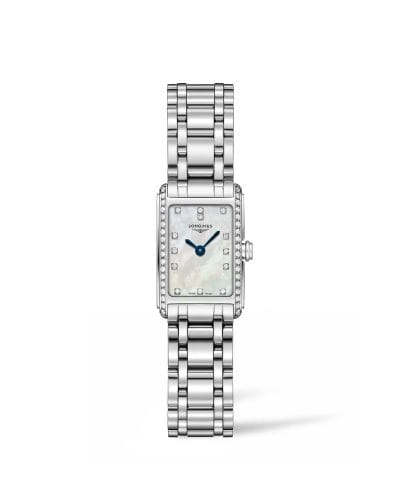 Longines DolceVita 17.4 Quartz Stainless Steel / Diamond / MOP / Bracelet L5.258.0.87.6