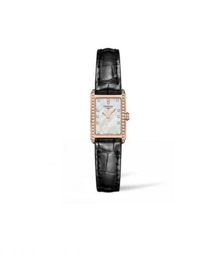 Longines DolceVita 17.7 Quartz Pink Gold - Diamond / MOP L5.258.9.87.0