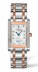 Longines DolceVita 22 Quartz Two Tone Pink Diamond L5.502.5.89.7