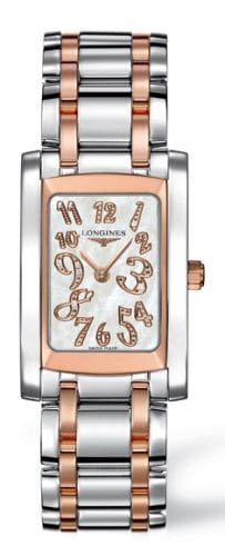 Longines DolceVita 22 Quartz Two Tone Pink L5.502.5.97.7