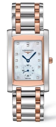 Longines DolceVita 22 Quartz Two Tone Pink L5.655.5.88.7