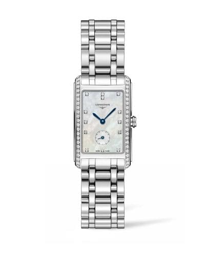 Longines DolceVita 23 Quartz Stainless Steel / Diamond / MOP / Bracelet L5.512.0.87.6
