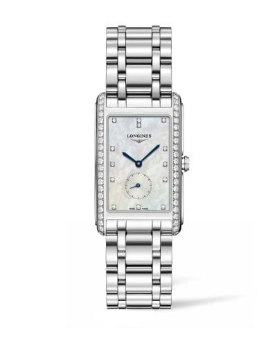 Longines DolceVita 25.8 Quartz Stainless Steel / Diamond / MOP / Bracelet L5.755.0.87.6