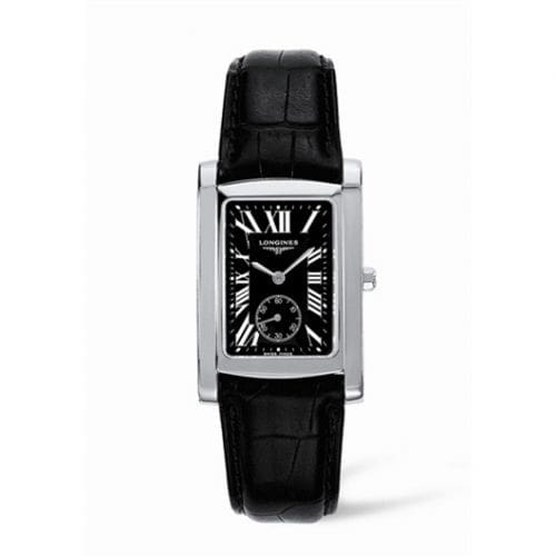 Longines DolceVita 26 Quartz Stainless Steel Black Roman L5.655.4.79.2