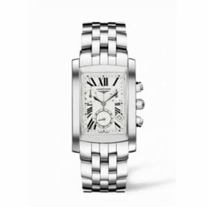 Longines DolceVita 28 Quartz Chronograph Stainless Steel Roman L5.656.4.71.6