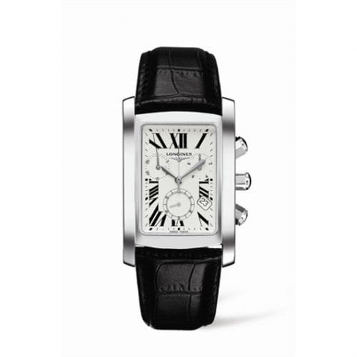 Longines DolceVita 30 Quartz Chronograph Stainless Steel Roman L5.680.4.71.3