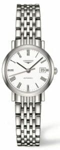Longines Elegant Collection 25.5 Automatic Stainless Steel / White / Bracelet L4.309.4.11.6