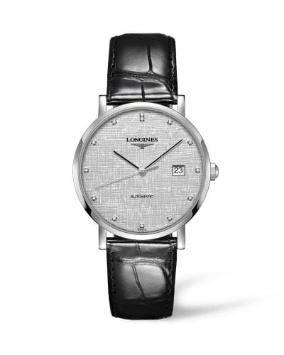 Longines Elegant Collection Automatic 39 Stainless Steel / Silver / Strap L4.910.4.77.2
