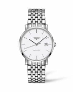 Longines Elegant Collection Automatic 39 Stainless Steel / White / Bracelet L4.910.4.12.6