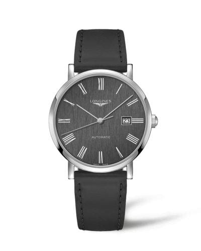 Longines Elegant Collection Automatic 41 Stainless Steel / Anthracite - Roman L4.911.4.71.2