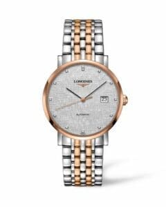 Longines Elegant Collection Automatic 9 Stainless Steel / Red Gold / Silver L4.910.5.77.7