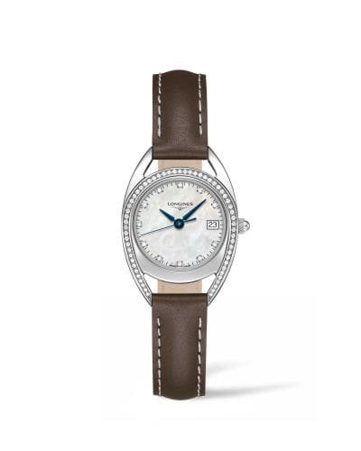 Longines Equestrian Horseshoe 26 Diamond / MOP L6.136.0.87.2
