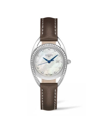 Longines Equestrian Horseshoe 30 Diamond / MOP L6.137.0.87.2