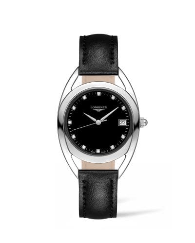 Longines Equestrian Horseshoe 34 Black L6.138.4.57.0