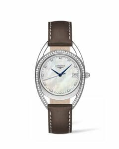 Longines Equestrian Horseshoe 34 Diamond / MOP L6.138.0.87.2