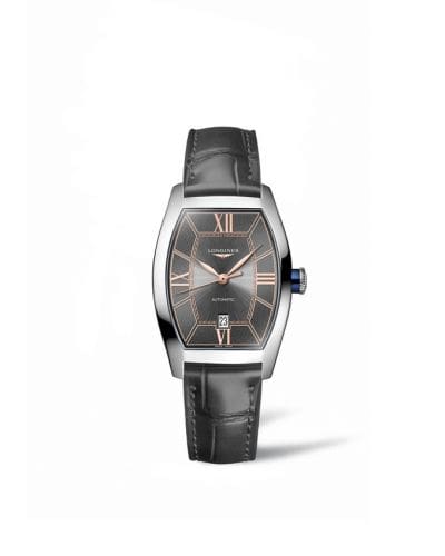 Longines Evidenza 26 Automatic Stainless Steel / Anthracite L2.142.4.56.2