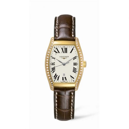 Longines Evidenza 26 Quartz Yellow Gold Diamonds L2.155.7.71.2